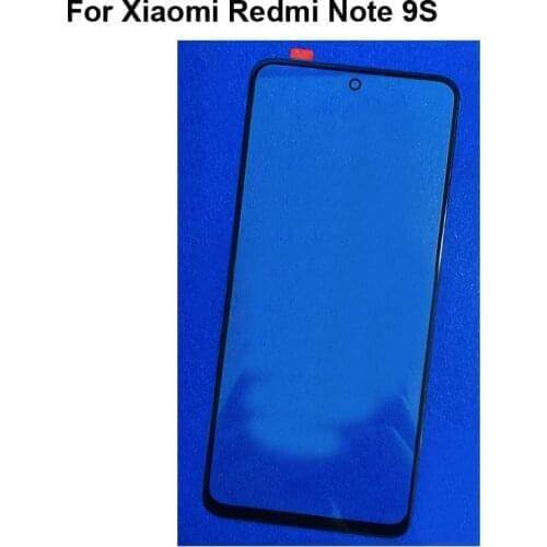 2PCS For Xiaomi Redmi Note 9s 9 S Front Outer Glass Lens Repair Touch Screen Outer Glass without Flex cable Xiao mi Redmi Note9S