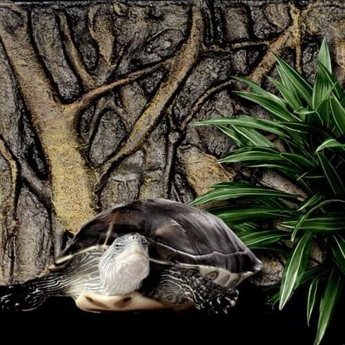3D Foam Rock Stone Aquarium Background Board Decor Foam Board for Reptile Fish Tank 60x45cm Home Accessories