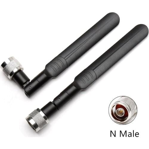4G 2G 3G GSM LTE full frequency band antenna N male connector glue stick 8DB gain 700-2700MHz external router antenna
