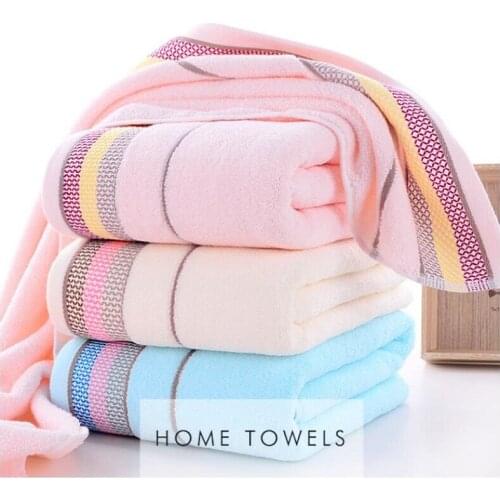 UBRUSH 100% Cotton bath towel soft and strong absorbent edging bathing towel business super special gift towel
