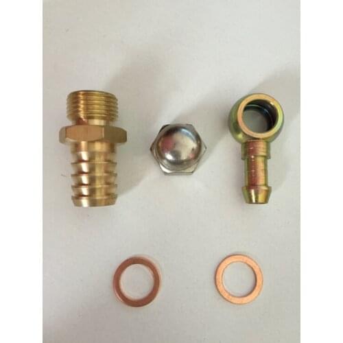 Free shipping High quality install kits copper fittings banjo fitting washer for 0580254044 fuel pump