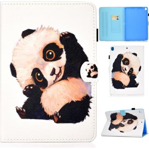 For IPad Air 3 Case 2019 10.5 Kawaii Panda Dinasour Tablet Shell For Funda IPad 10.2 Case 2020 2019 8th 7th Generation Coque Pen
