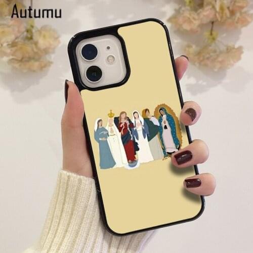 Phone Case for iPhone 12 mini X XS XR 11 Pro Max SE 2020 5 6S 7 8 Plus Samsung Galaxy S8 S9 S10 S20 S21 Faith Cover