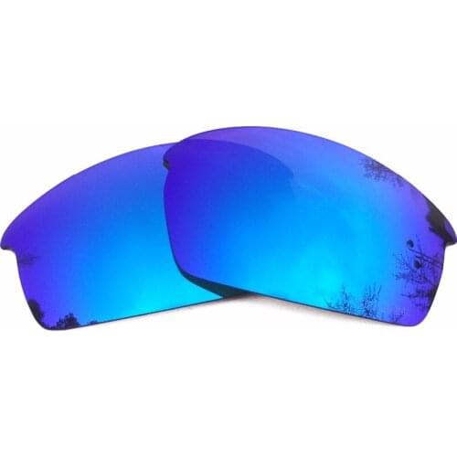 Ice Blue Mirrored Polarized Replacement Lenses for Bottle Rocket Sunglasses Frame 100% UVA & UVB