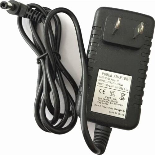 3.9FT cable power supply 12V 1A output adaptor AC110V-240V input with US UK EU or AU plug Dia.5.5X2.5mm DC connector,20pcs/lot