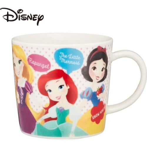 Disney Princess Ceramic Cartoon Tableware Cartoon Cute Baby Food Rice Bowl Cup Gold Ceramic Girl Anim Disney Princess
