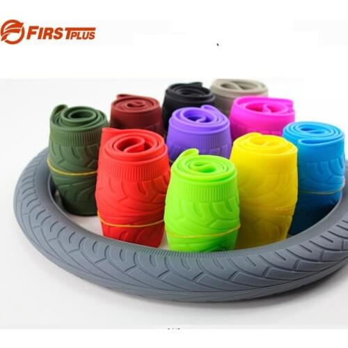 Soft Silicone Car Steering Wheel Cover Anti-slip Breathable Four Seasons General Silica Gel Wheel Cover For BMW Mini Smart