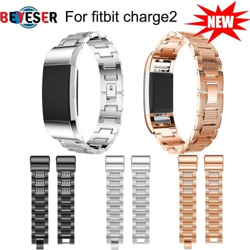 NEW Replacement Crystal Watch Band Wrist strap Smartwatch Wristband Bracelet Wearable Belt Strap For Fitbit charge 2 Accessories