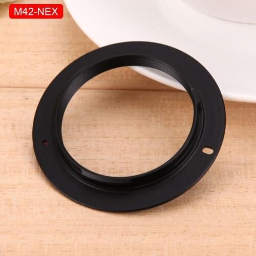 Ultra-thin Lens Mount adapter ring M42-NEX For M42 Lens Body Camera NEX3 For Sony For SONY NEX3 E NEX6 E-mount NEX NEX5 V3J0