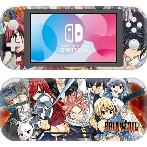 Vinyl Screen Skin Anime Fairy Tail Protector Stickers for Nintendo Switch Lite NS Console Nintend Switch Lite Skins Stickers