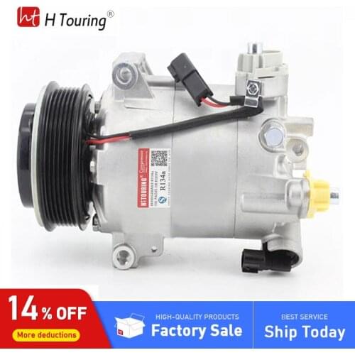 VS16 AC Compressor For Ford B-Max Transit Fiesta Focus 2012-2017 EcoSport C1B119D629AD C1B1-19D629-A2G 1B119D629AB C1B119D629AC