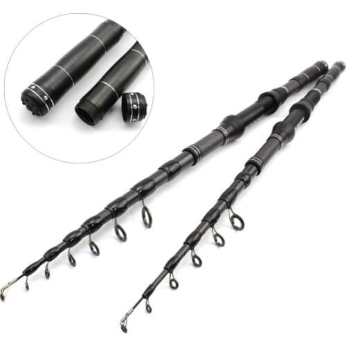 80%HOT1.8-3m Outdoor Portable Telescopic Light Weight Sea Fishing Rod Pole Fish Tackle