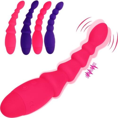Anal Bead 10 Speed Sex Toys for Women Men Prostate Massage Butt Plug Vaginal Stimulator Vibrator Anal Plug