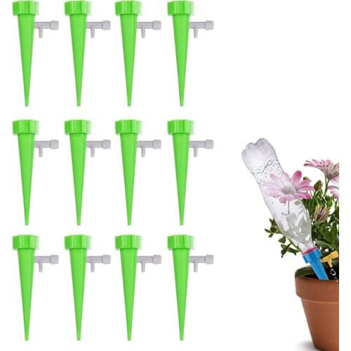 6 or 12Pcs/lot Automatic Irrigation Tool Useful Self-Watering Device Spikes Automatic Flower Plant Garden Supplies Random Colors