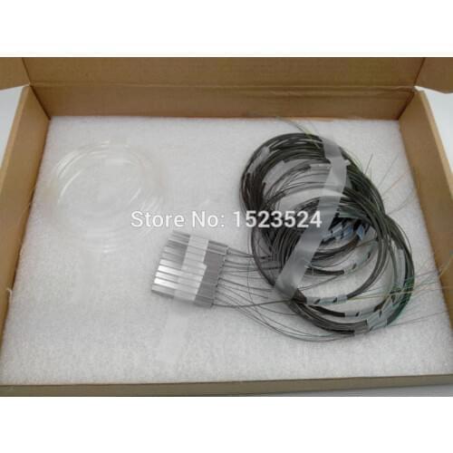 Free Shipping 10pcs/lot 1x8 Bare Fiber Optic PLC Splitter