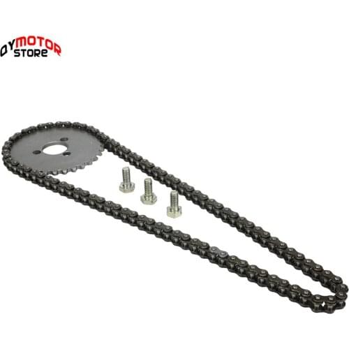 90 Links Timing Chain 32T Timing Gear Sprocket For lifan 150 150cc 1P56FMJ Horizontal Kick Starter Engines Accessories Parts