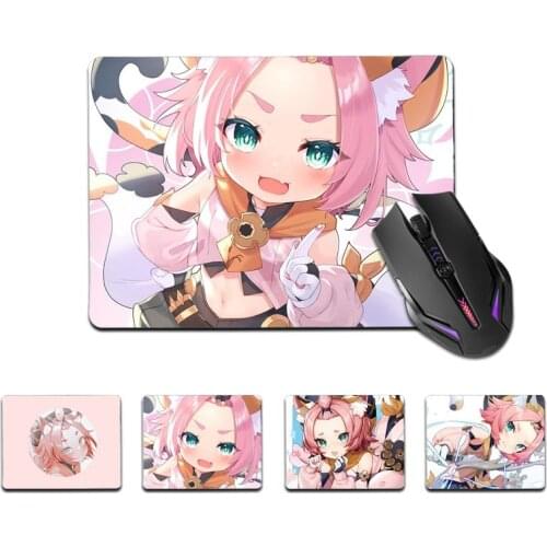 FHNBLJ Top Quality Genshin Impact Diona Rubber Mouse Durable Desktop Mousepad Top Selling Wholesale Gaming Pad mouse
