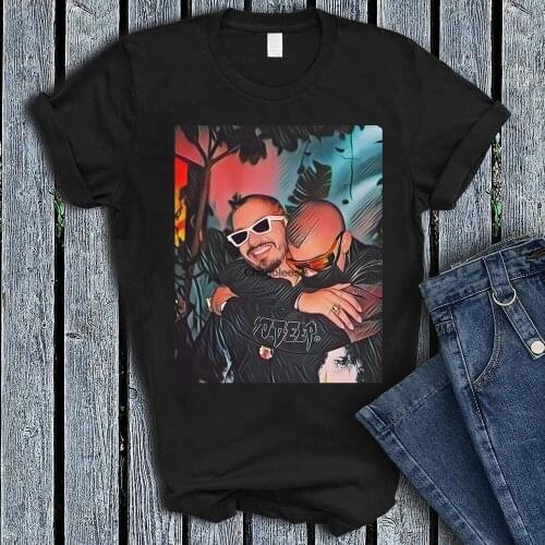 Bad Bunny amp Jbalvin Graphic Shirt