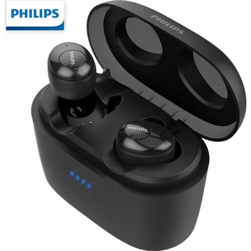Original Philips SHB2515 True Wireless Bluetooth 5.0 Earphone With Dual Microphone Sport Earplugs For IOS Android Iphone