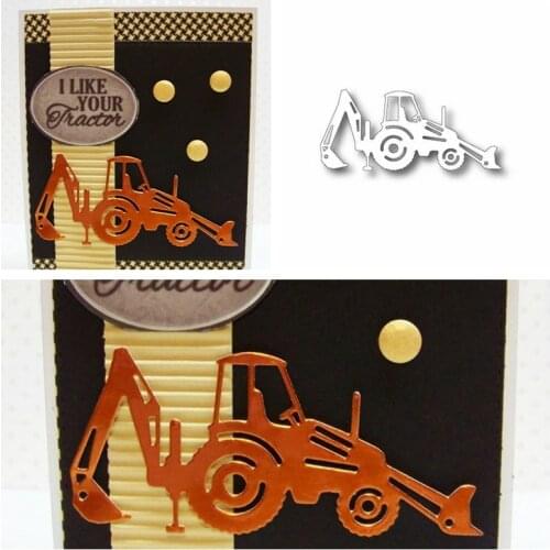 Farm Machinery Die Cuts For Card Making Agricultural Machinery Metal Cutting Dies Stencils Decoration New 2019