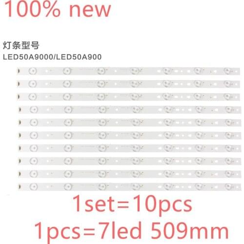 LED Backlight strip 7 lamp LED50A900 D50MF7000 Light Bar 30305000204 LED50D7-ZC14-01 (B) Screen V500HJ1-PE8