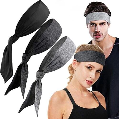 Outdoor Basketball Headscarf Elastic Absorption Sweat Headband Yang Ion Cloth Headband Men and Women