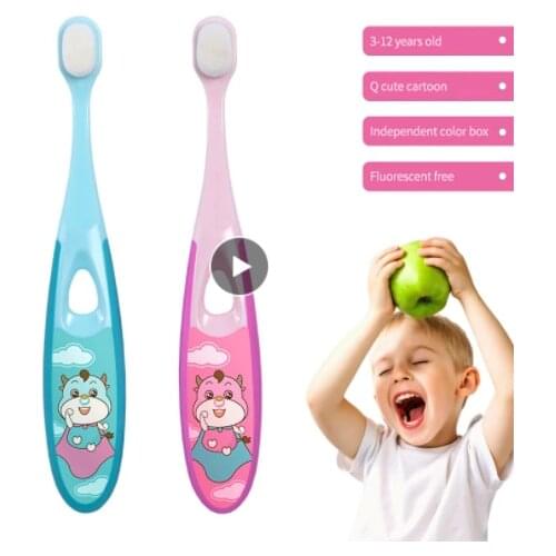 1PC Kids Soft Ultra-thin Super Soft Toothbrush Baby Children Oral Care Tooth Brush Tool Baby Kid Cleaning Tooth Brush Baby Items