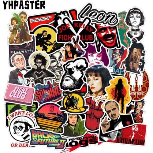 10/30/50Pcs Classic Movie Funny Ins Style Stickers For Laptop Luggage Motorcycle Bicycle Phone Skateboard Guitar Toys Pegatinas