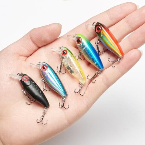 2.9g Wobblers Fishing Lure Mini Minnow Pesca Fishing Lures Japan Bait Floating Artificial Trout Carp Hard Bait Pesca Jerkbait