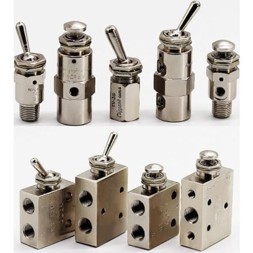 Free shipping TAC pneumatic toggle valve TAC-3V/P/S 4V/P TAC2-31V/P 41V/P air switch cylinder accessories Manual reversing valve