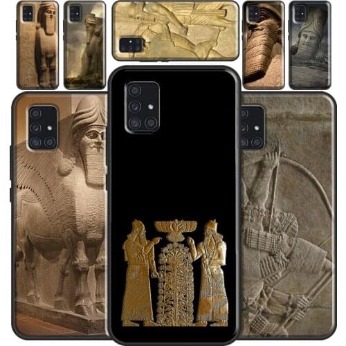 Lamassu Assyrian Mesopotamian Case For Samsung A12 A32 A42 A52 A72 A02S A20S A30 A40 A50 A70 A21S A20e A31 A41 A51 A71