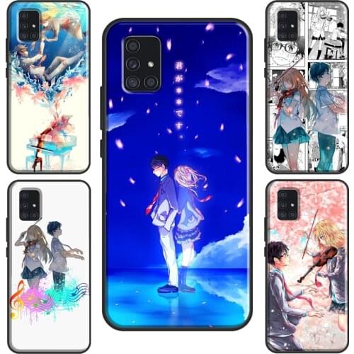 Your Lie In April Case For Samsung A32 A12 A42 A52 A72 A21S A20e A11 A31 A51 A71 A10 A20S A30 A40 A50 A70
