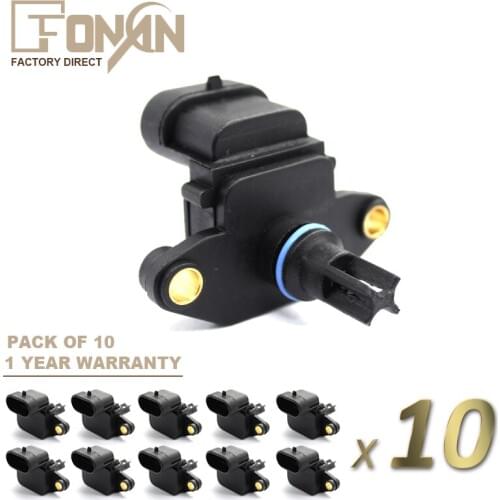 For Fiat Stilo 1.6 16V Panda Brava Bravo Marea Palio Multipla Punto Doblo Siena MAP Pressure Sensor 46451792 71714218 71718233