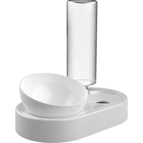 Cat Bowl Double Bowl Automatic Drinking Dog Bowl Dog Bowl Dog Pet Water Bowl Cat Dog Cat Food Bowl Pet Products Medium