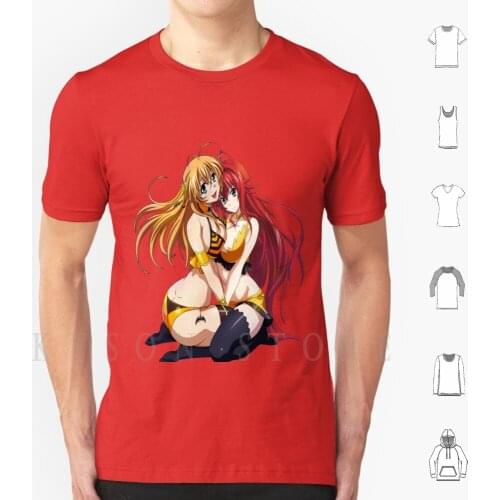 High School Dxd T Shirt Diy Big Size Cotton Anime High School Dxd Highschooldxd High School Dxd Saison 4 Manga Rias