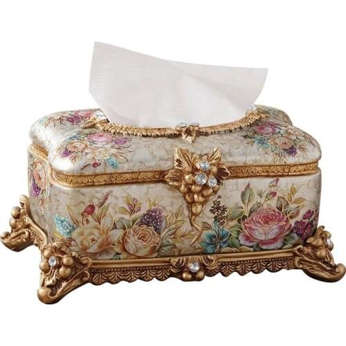 Tissue box novel Home Furnishing creative decorations, pull type paper towel box