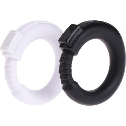 Male Dual Ring with Stretchy Premium Rings Longer Harder Stronger Erection Sex Toy
