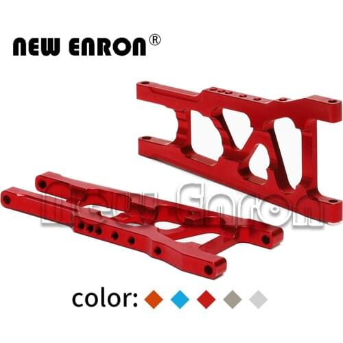 NEW ENRON 3655X Aluminum Front/Rear Lower Suspension Arms 2P For RC Traxxas 1/10 Slash 4x4 Rustler Stampede XO-1 Upgrade Parts