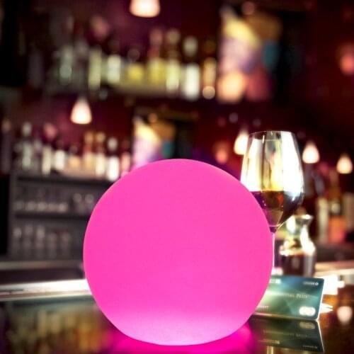 Rechargeable LED Night Light ​Ball Indoor Lighting Romantic Wedding Garden Lawn Pool Glowing Float Bar Party Decor Waterproof
