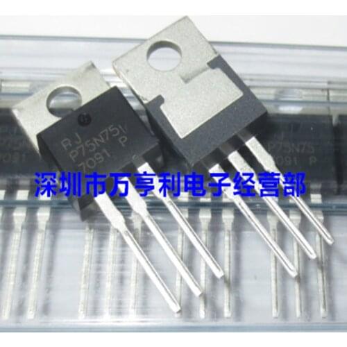 PJP75N75 TO-220 New and Original 10pcs/Lot