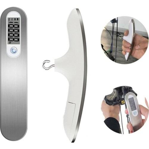 110lbs Archery Portable Electric Digital Bow Scale Compound Recurve bow Scale Can Measuring Peak Instrument Test Tool