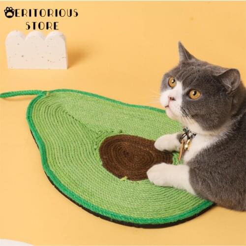 Sisal Cat Scratch Board Cat Scratcher Kitten Mat Nail Scraper Chair Sofa Table Furniture Protector Paw Grinding Tools Play Toys
