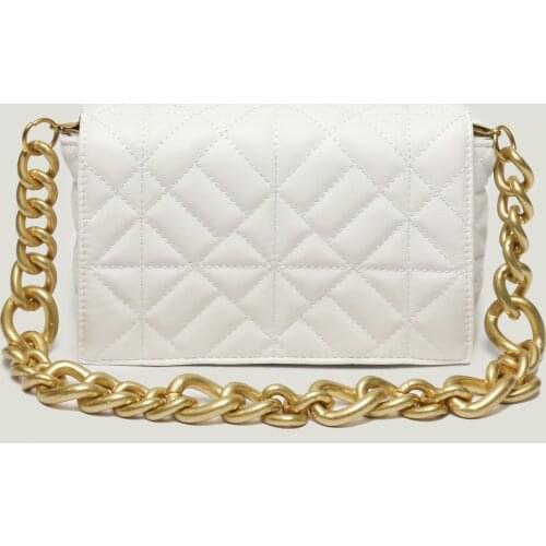 Clutch Bag Ladies Hand Bag Designer Handbags Shoulder Bags 2021 Thick Metal Chain Quilted Shoulder Purses Tote Bags for Women