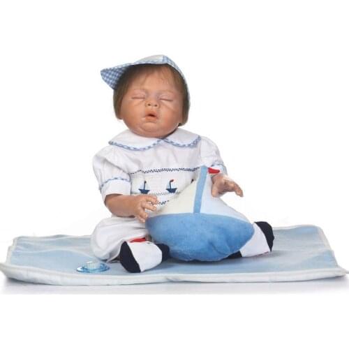 Foreign trade cross-border e-commerce supply EBAY Amazon WISH simulation silicone baby doll full body glue