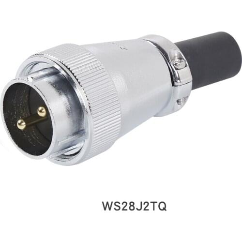ZHQCN WS28 TQ Metal Shell Quick Screw Locking Male Plug M28 Electrical Connector 5-50A Current 2 3 4 7 10 12 16 17 20 24 26 Pin