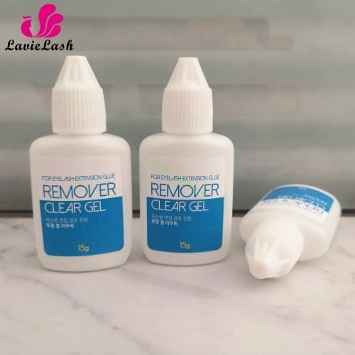 3 bottles original SKY Clear Gel Remover for Eyelash Extension Glue from Korea Removing Eyelash Extensions 15g/Bottle