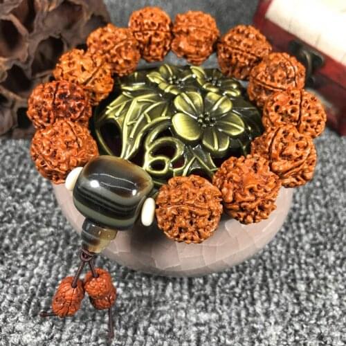 Natural Vajra Bodhi Bead Bracelet