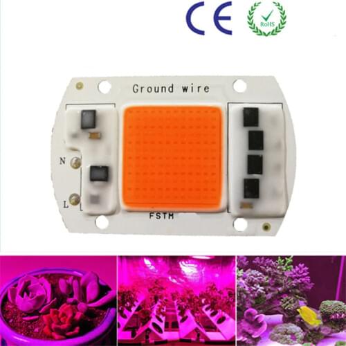 Full Spectrum LED Phyto Lamp 20W 30W 50W 80W 110V 220V High Power COB Chip LED Diode Grow Light Phytolamp For Plants Hydroponics