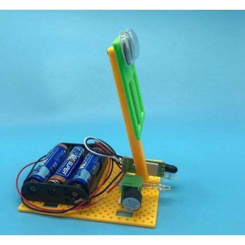 Human body induction anti-theft alarm infrared robot alarm DIY technology small production scientific experiment