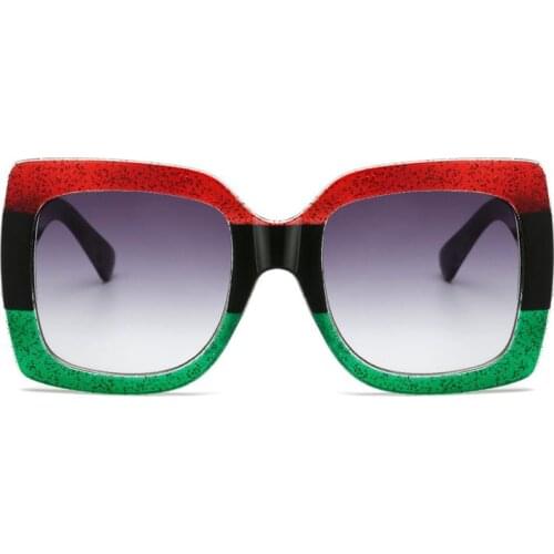 ASUOP 2019 new big box fashion ladies sunglasses classic luxury brand design mens driving glasses square color UV400 goggles